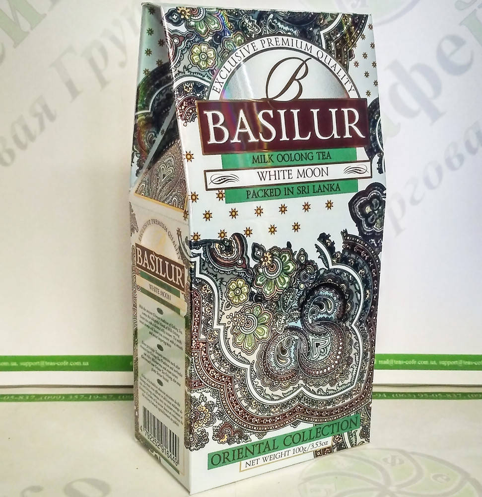 

Чай Basilur Белый месяц (Восточная коллекция) зел. 100г