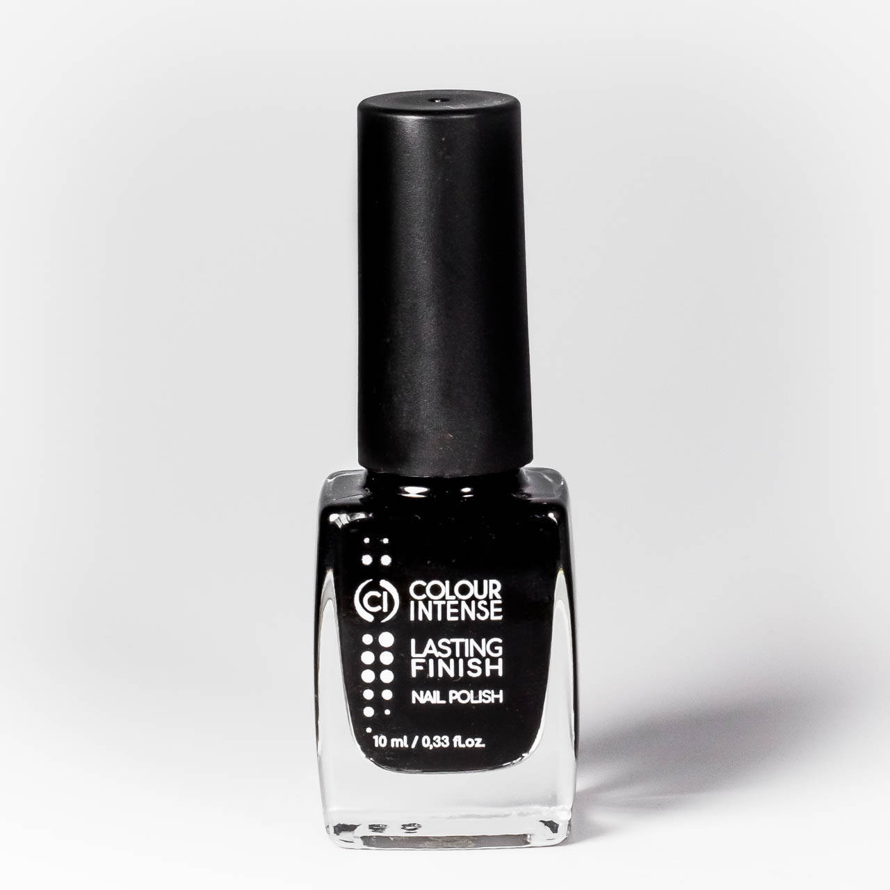 

Лак для ногтей Colour Intense 10 мл NP-303 № 063 Матовый Чёрный, Бежевый