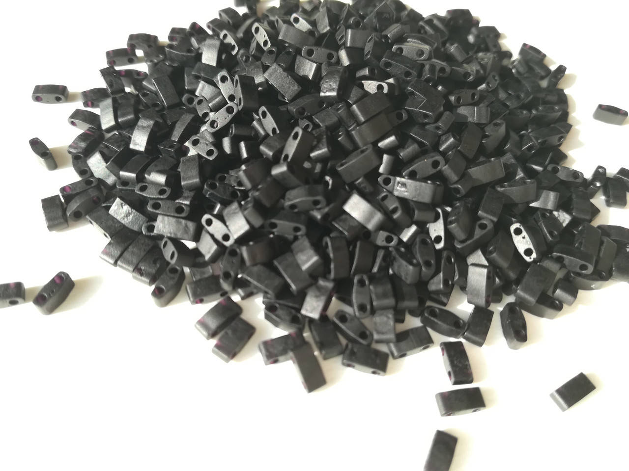 

Miyuki Half Tila HTL0401f Matted Black