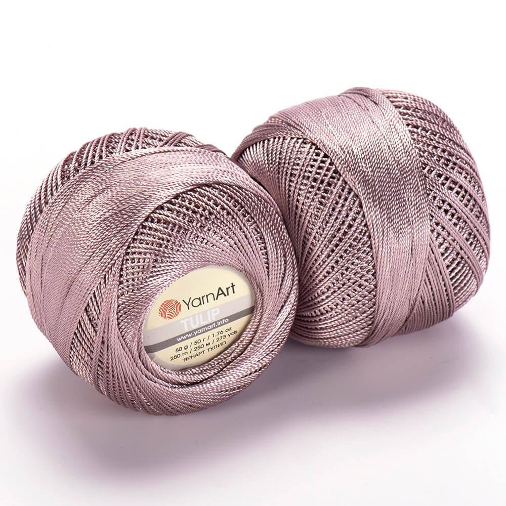 

Yarnart Tulip № 406 коричневый