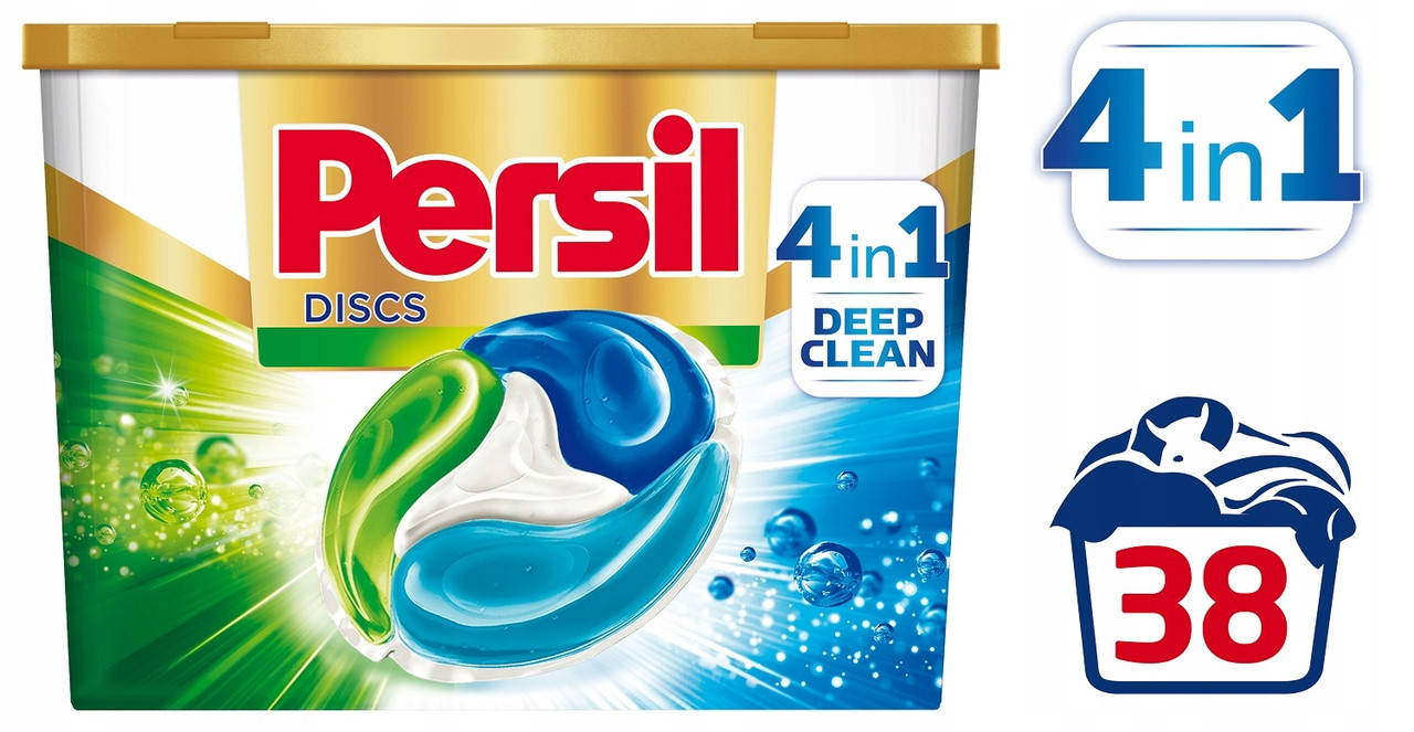 

Капсулы для стирки универсального белья Persil Discs-Caps Universal 4 в 1 38 шт