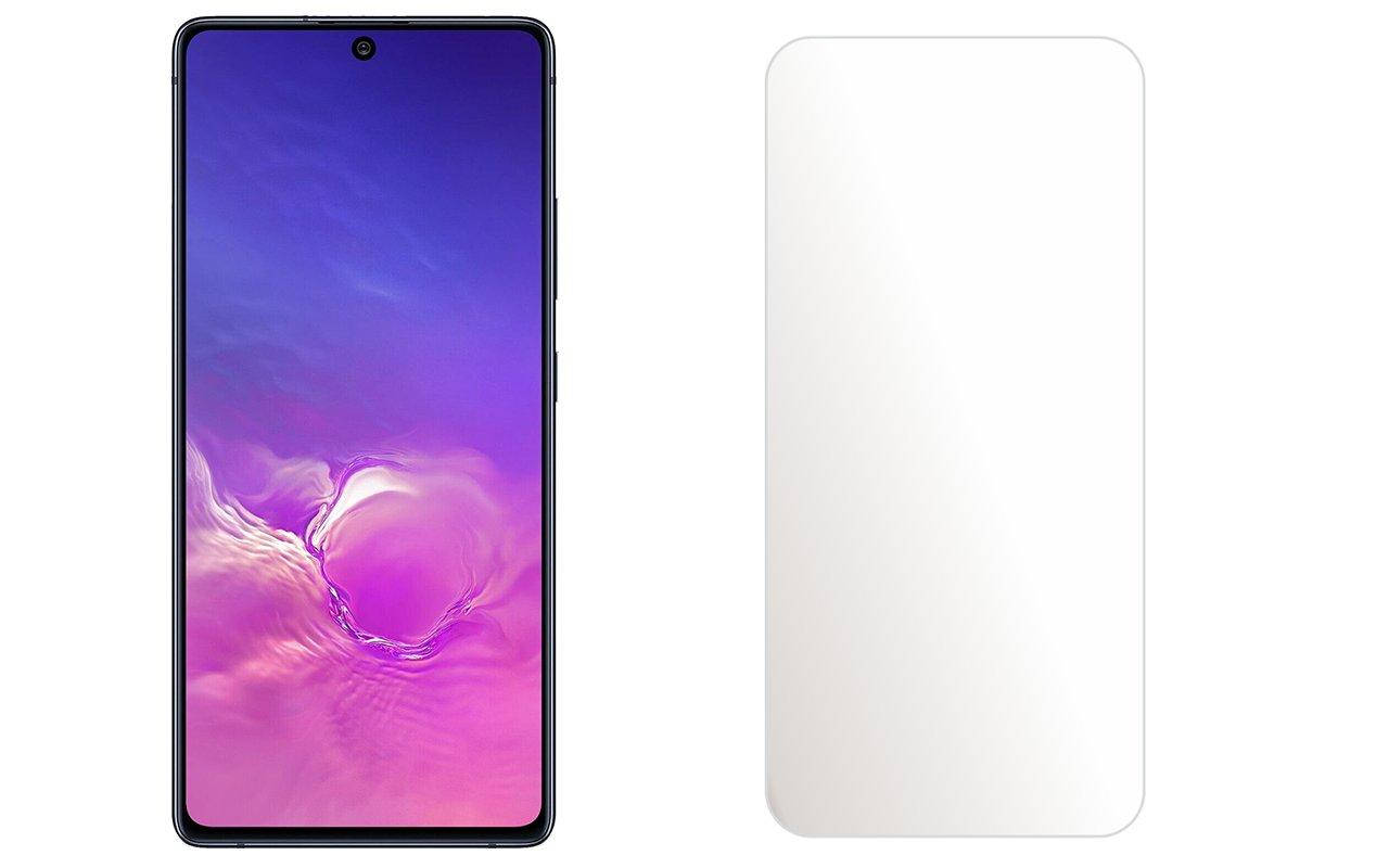 

Прозрачное защитное стекло Samsung Galaxy S10 Lite, Прозрачный
