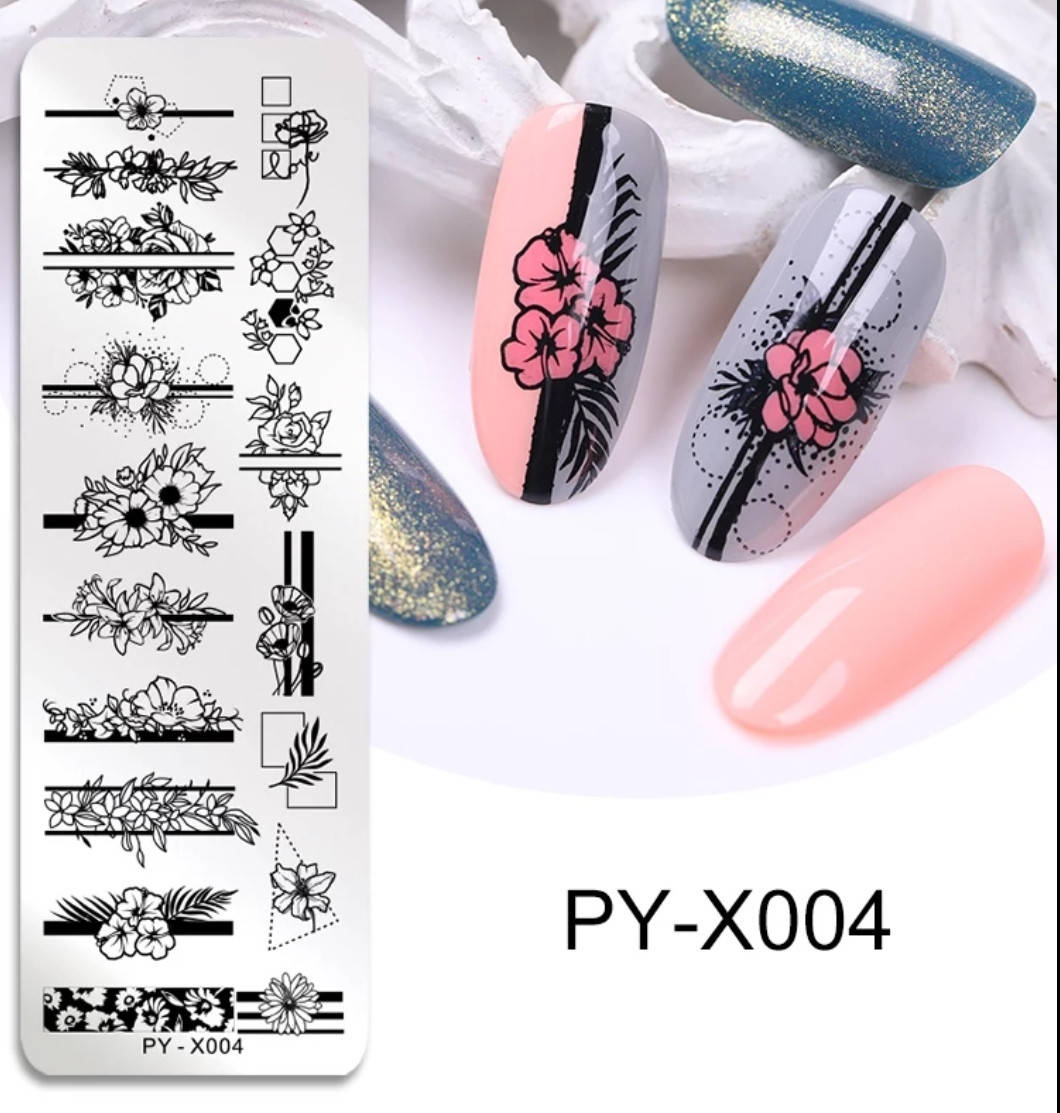 

Пластина для стемпинга pick you x 004