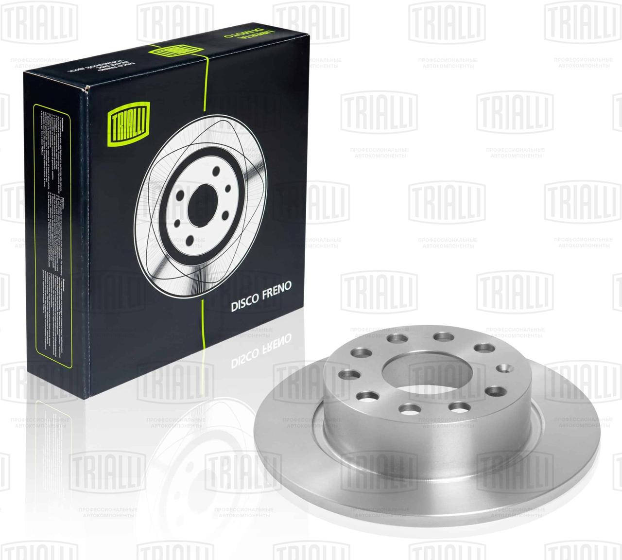 

Диск тормозной задний Octavia (04-) Trialli DF 180107