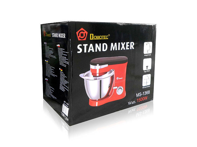 

Миксер стационарный 1500Вт 4л Domotec MS-1368 1шт 9044