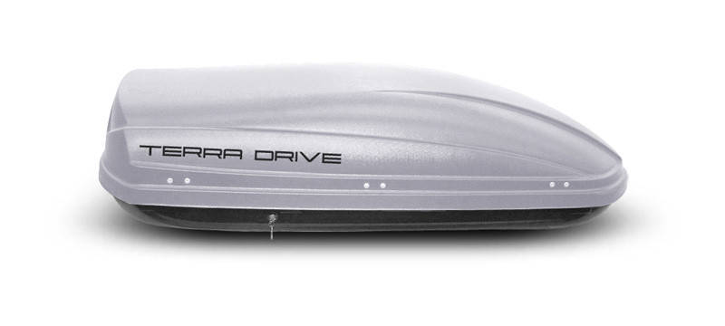

Бокс автомобільний Terra Drive 440 Сірий двухстороннє відкриття, Серый