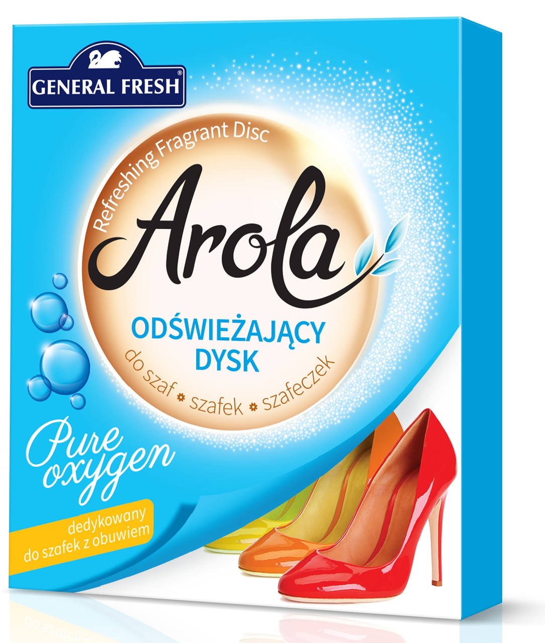 

Дисковый освежитель для гардероба GENERAL FRESH Arola в ассортименте
