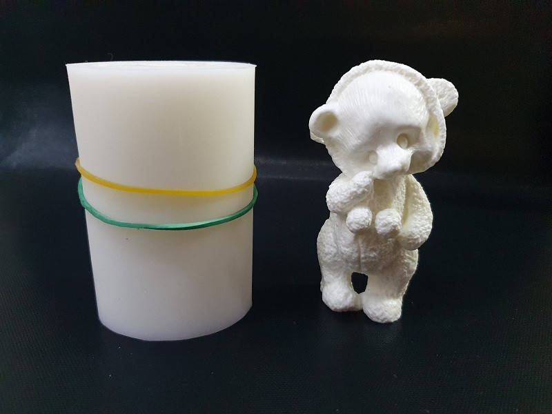 

Молд силиконовый 3D Мишки в пижаме №2 (стоит)