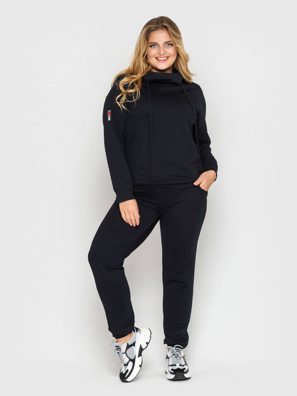 

Костюм спортивный Луна синий 52