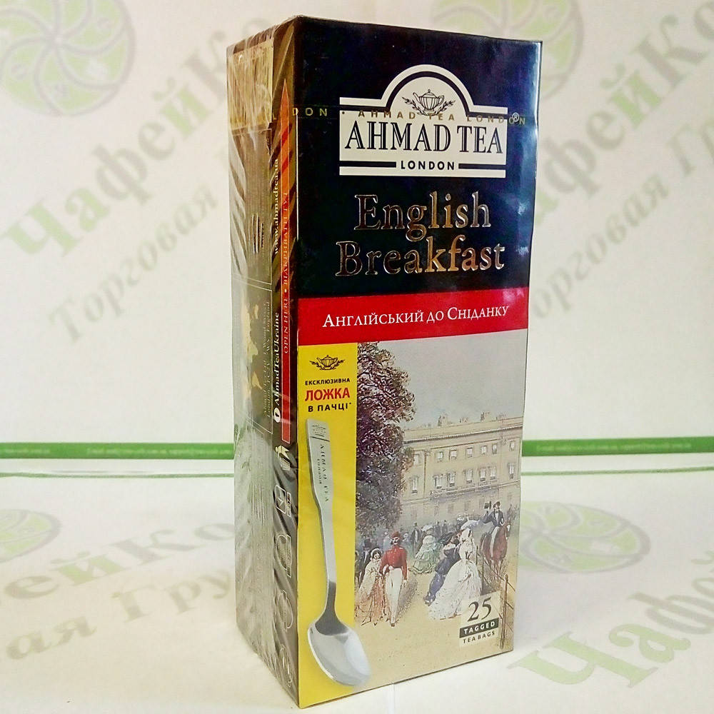 

Чай Ахмад English Breakfast Английский завтрак черн. 25шт*2г (16)