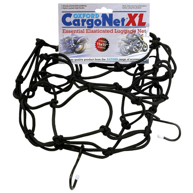 

Сетка багажная - паук Oxford Cargo Net XL 15inch черная, Черный
