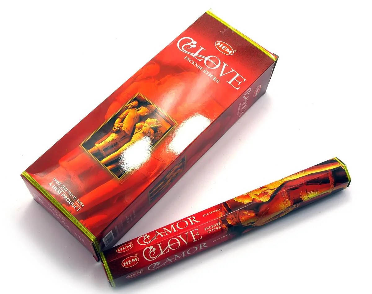 

Аромапалочки Hem Любовь, на угольной основе (Love) 20 шт. К27681К