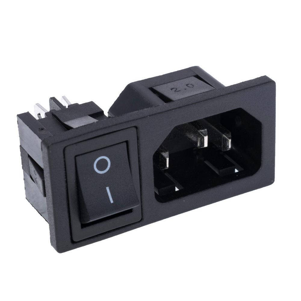 

KLS1-AS-303-3 (розетка питания AC с выключателем) KLS