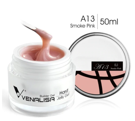

Гель желе Venalisa №A13 Smoke Pink, 50 мл, Розовый
