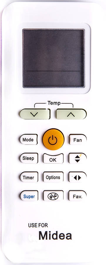 

Пульт для кондиционеров MIDEA BLANC RG70A/BGEF