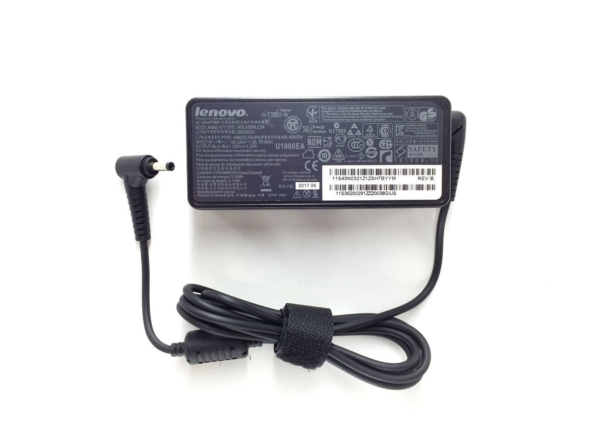 

Блок питания Lenovo 20V, 3.25A (65W), разъем 4.0/1.7