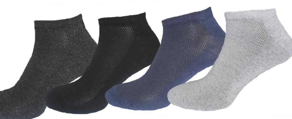 

Носки мужские короткие сетка Lomani р.40-44 (упаковка 12 пар)