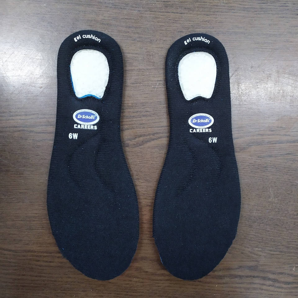 

Стельки "Dr. Scholl's" с гелевой пяткой. Размеры 24 и 24.5 см