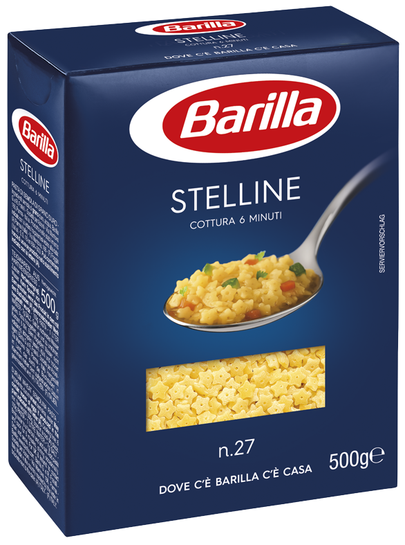 

Макароны BARILLA Stelline №27 500г, 16шт/ящ