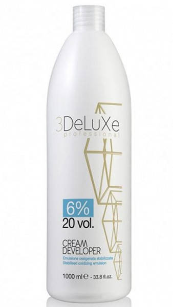 

Окислитель 6% 20 vol Cream developer 3DeLuxe, 1000 мл