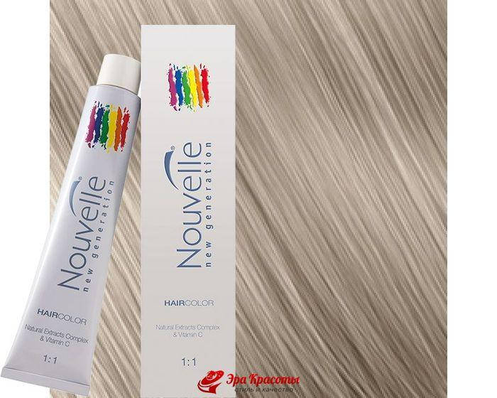 

Крем-краска для волос 9.1 Пепельный блондин Nouvelle Hair Color, 100 мл