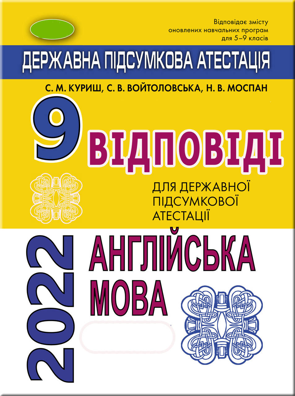 

Відповіді ДПА 2022 9 клас Англійська мова.Куриш та ін.