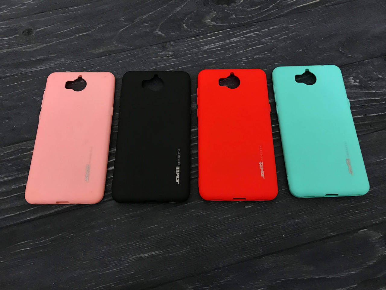 

TPU чехол Smitt накладка бампер для Huawei Y5 2017 (4 цвета), Разные цвета