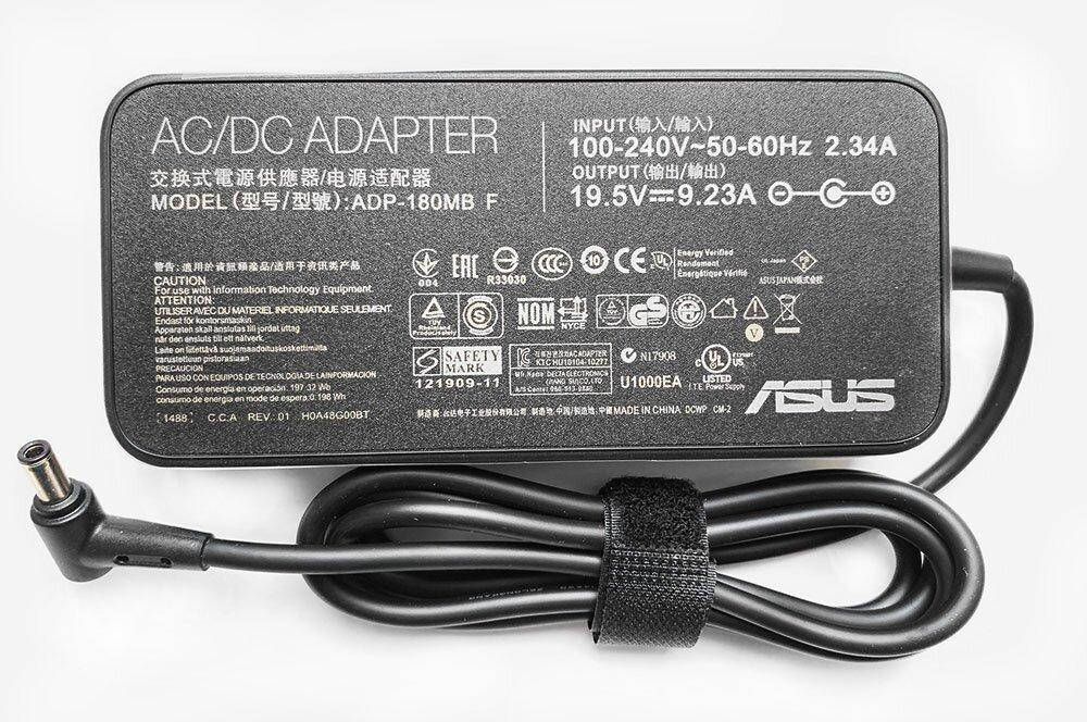

Блок питания (зарядка) для ноутбука Asus Zephyrus ROG Strix 180W (19.5V 9.23A 6,0мм*3,7мм) ADP-180MF Оригинал,