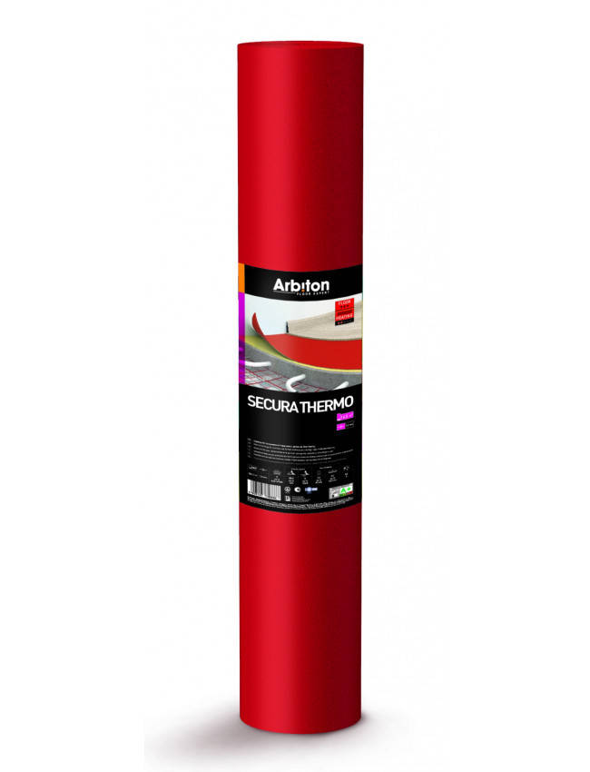 

Подложка изоляционная Arbiton Secura Thermo 1,6 мм 16,5 м2