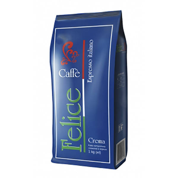 

Кофе зерновой Caffe Felice Crema 1000г