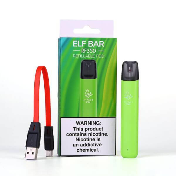 

Многоразовый Elf Bar RF350 Pod Starter Kit - Green