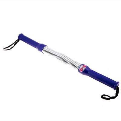 

Палка-эспандер 30кг, ручки синие, серебро