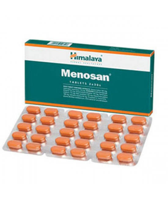 

Меносан, Menosan (60tab) для облегчения симптомов менопаузы