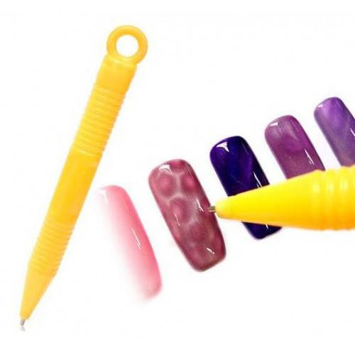 

Магнит для гель-лака Кошачий глаз - ручка с магнитным наконечником