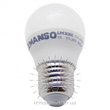 

Лампа Lemanso св-ая 9W G45 E27 900LM 6500K 175-265V / LM3060