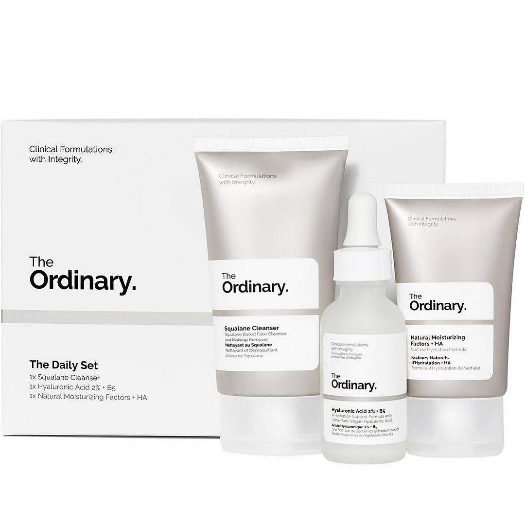 

Уходовый набор The Ordinary The Daily Set 3 продукта