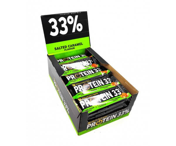 

Батончики Без Сахара Go On Nutrition Protein Bar 33% 50г 25шт вкус соленая карамель