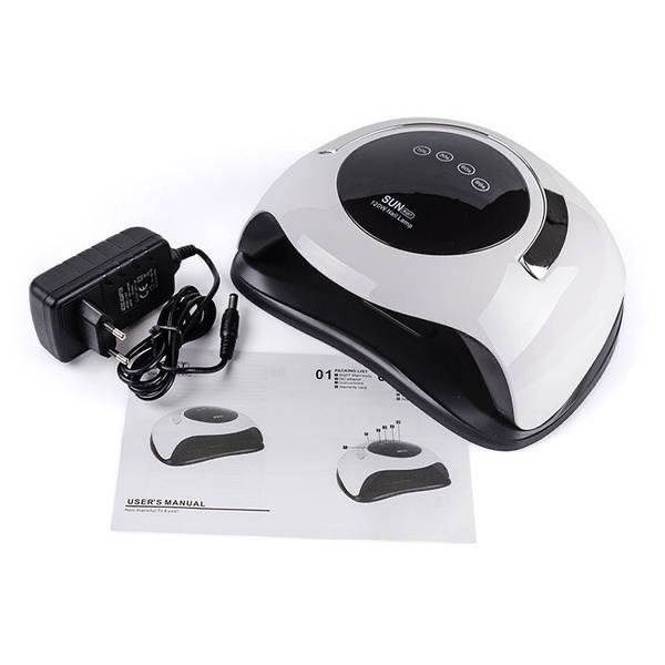 

Лампа для маникюра и педикюра LED+UV Sun ВQ-5Т 120 Вт, Белый