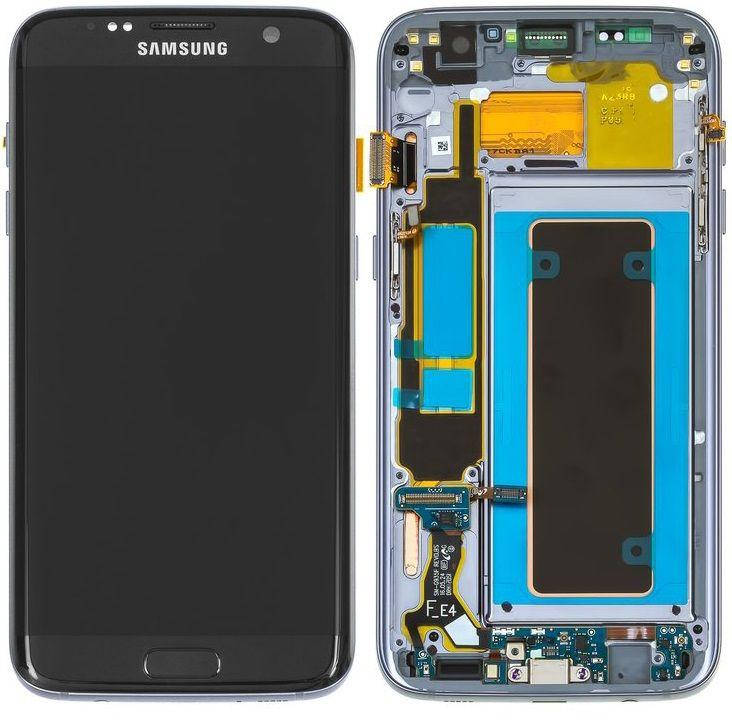 

Дисплей Samsung Galaxy S7 Edge G935 с тачскрином и рамкой, AMOLED оригинал, черный