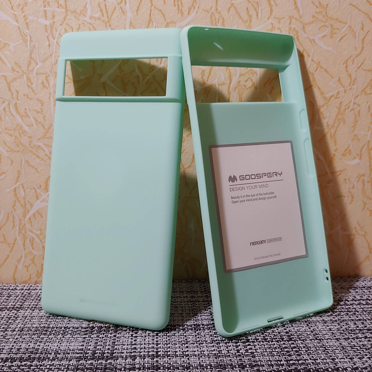 

Тонкий чехол Goospery Soft Feeling для Google Pixel 6 pro Мятный ( Mint )