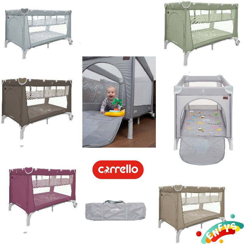 

Детский манеж-кровать CARRELLO Piccolo+ CRL-11501со вторым дном