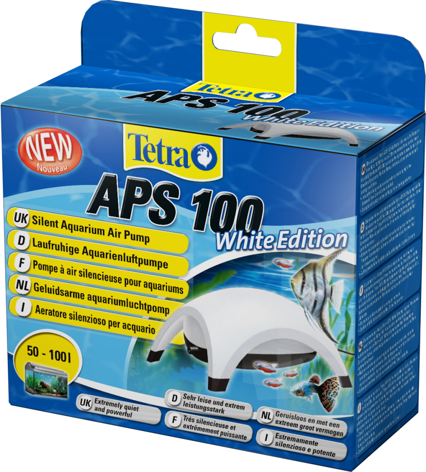 

Компрессор Tetra Tetratec APS 100 для аквариума белый