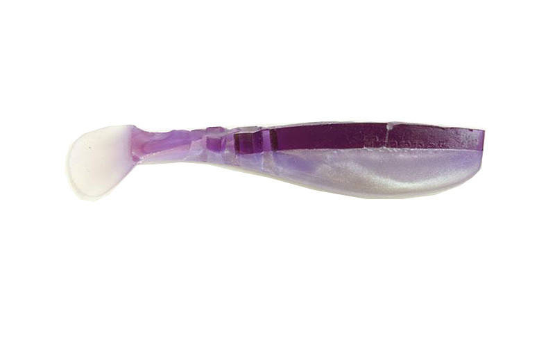 

Силиконовый виброхвост FOX 6см Trapper #078 (purple perlamutr) (8шт)