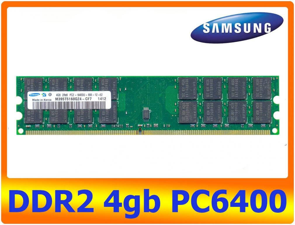 

Оперативная память Samsung DDR2 4GB 800 PC6400