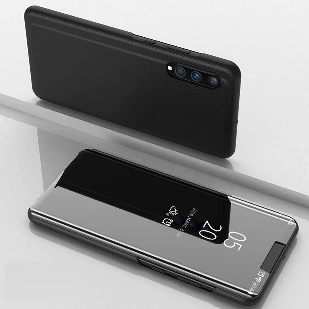 

Чехол Mirror для Samsung Galaxy A50 2019 / A505 книжка зеркальный Clear View Black
