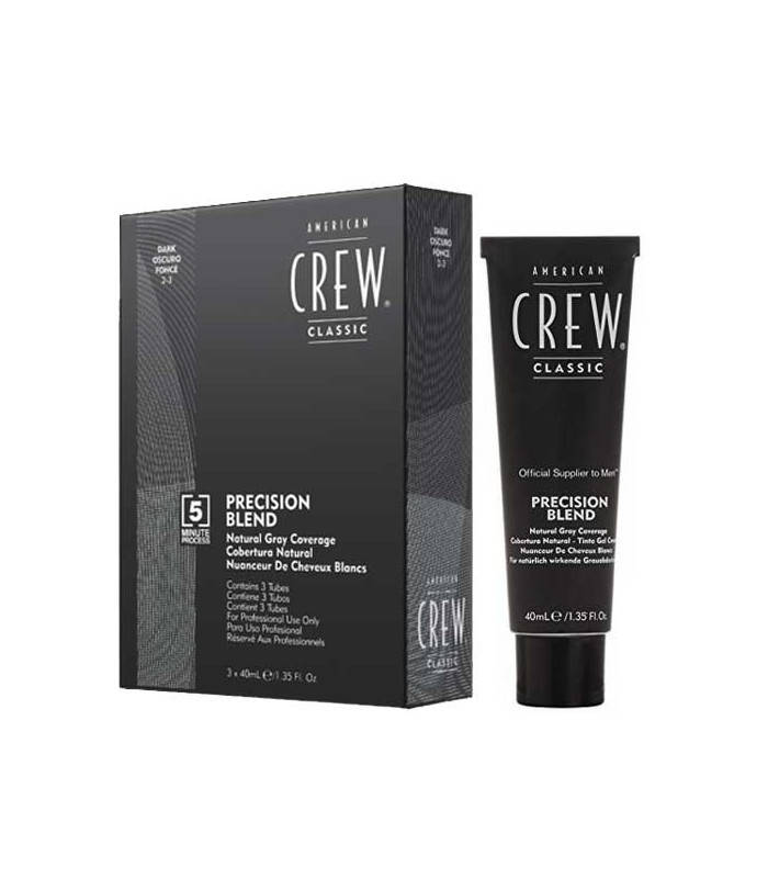 

Краска-система маскировки седины American Crew Dark 3 шт 40мл (12371Gu)