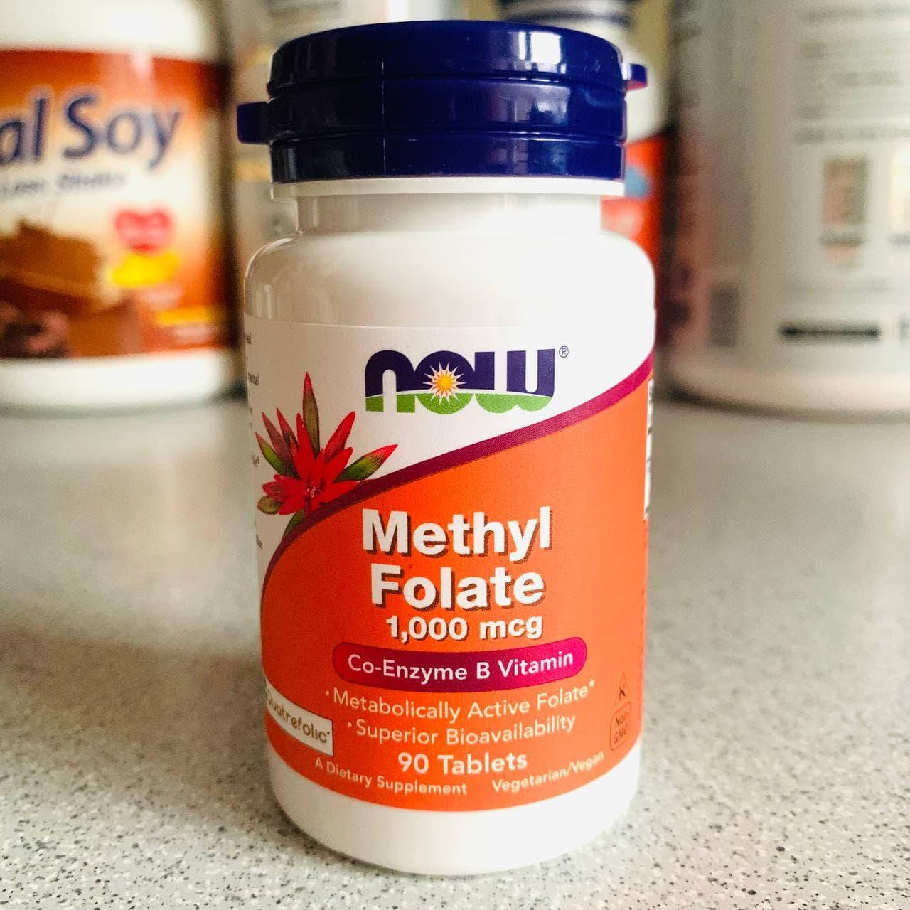 

Now Foods, метилфолат, 1000 мкг, 90 таблеток
