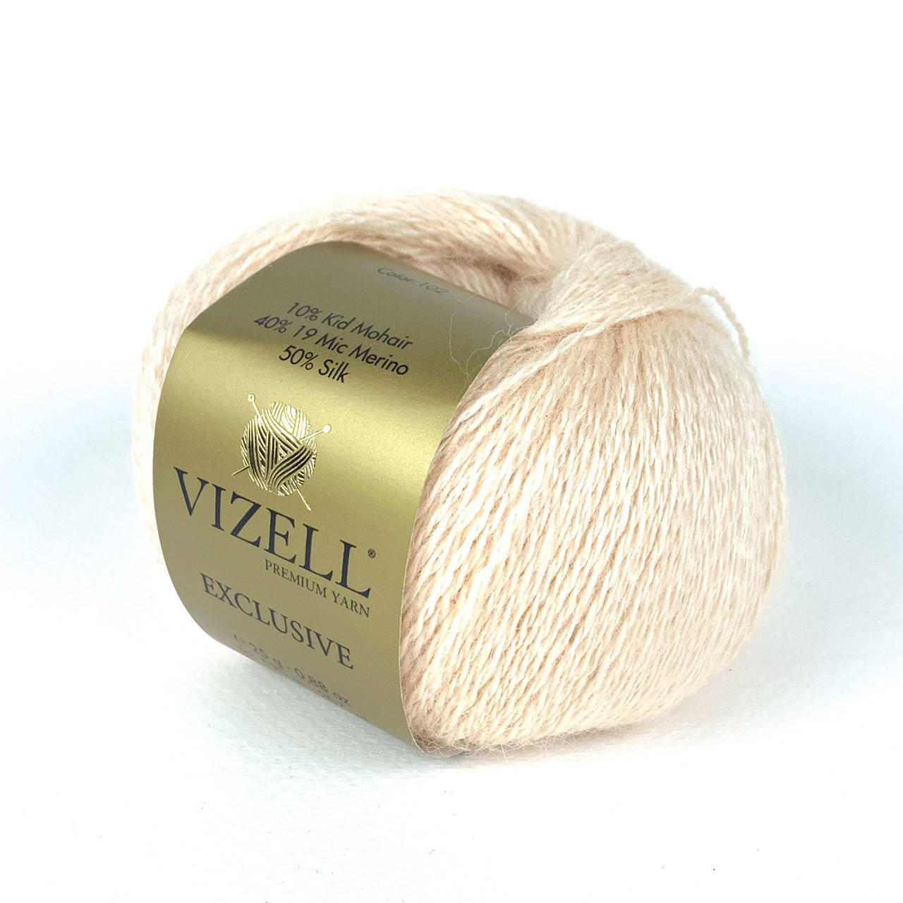 

Vizell Exclusive (Визелл Ексклюзив) № 102 пудра (Пряжа мохер, нитки для вязания), Розовый