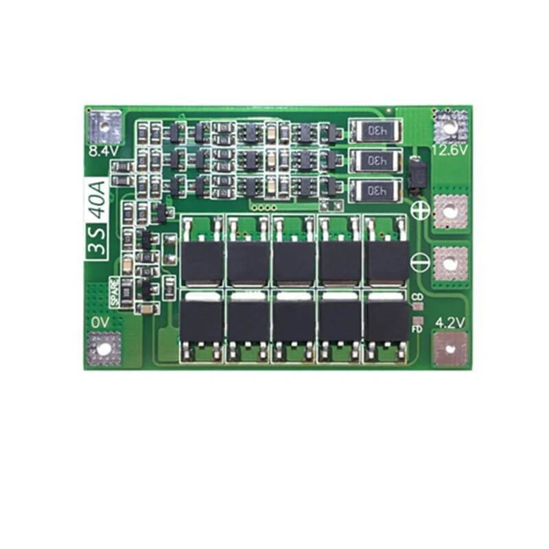 

BMS 3S 40A 12,6В Контроллер заряда разряда Li-ion батарей, балансировка