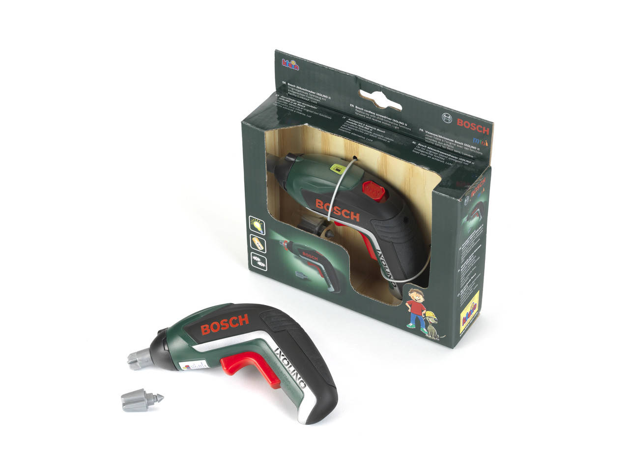 

Детская аккумуляторная отвертка, шуруповерт Klein Bosch Mini Ixolino 8300